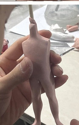 Real colored polymer clay